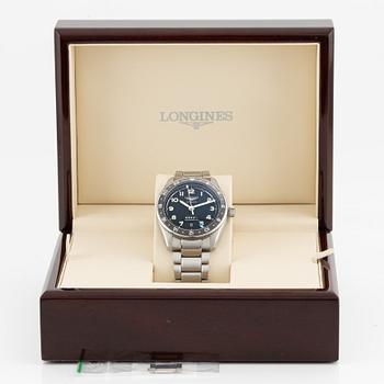 Longines, Spirit, Zulu Time, wristwatch, 42 mm.