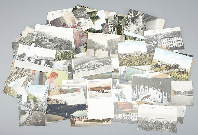 VYKORT, ca 100 st, Ryssland, tidigt 1900-tal.