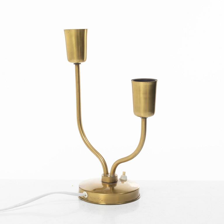 Bordslampa, Ystad metall, 1940-tal.