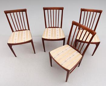 MATGRUPP, 5 delar, "Herrgården", Carl Malmsten, Bodafors, 1962.