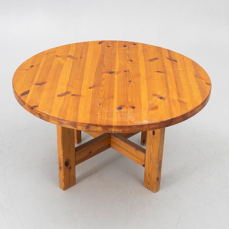 Roland Wilhelmsson, Dining table, 1970s.
