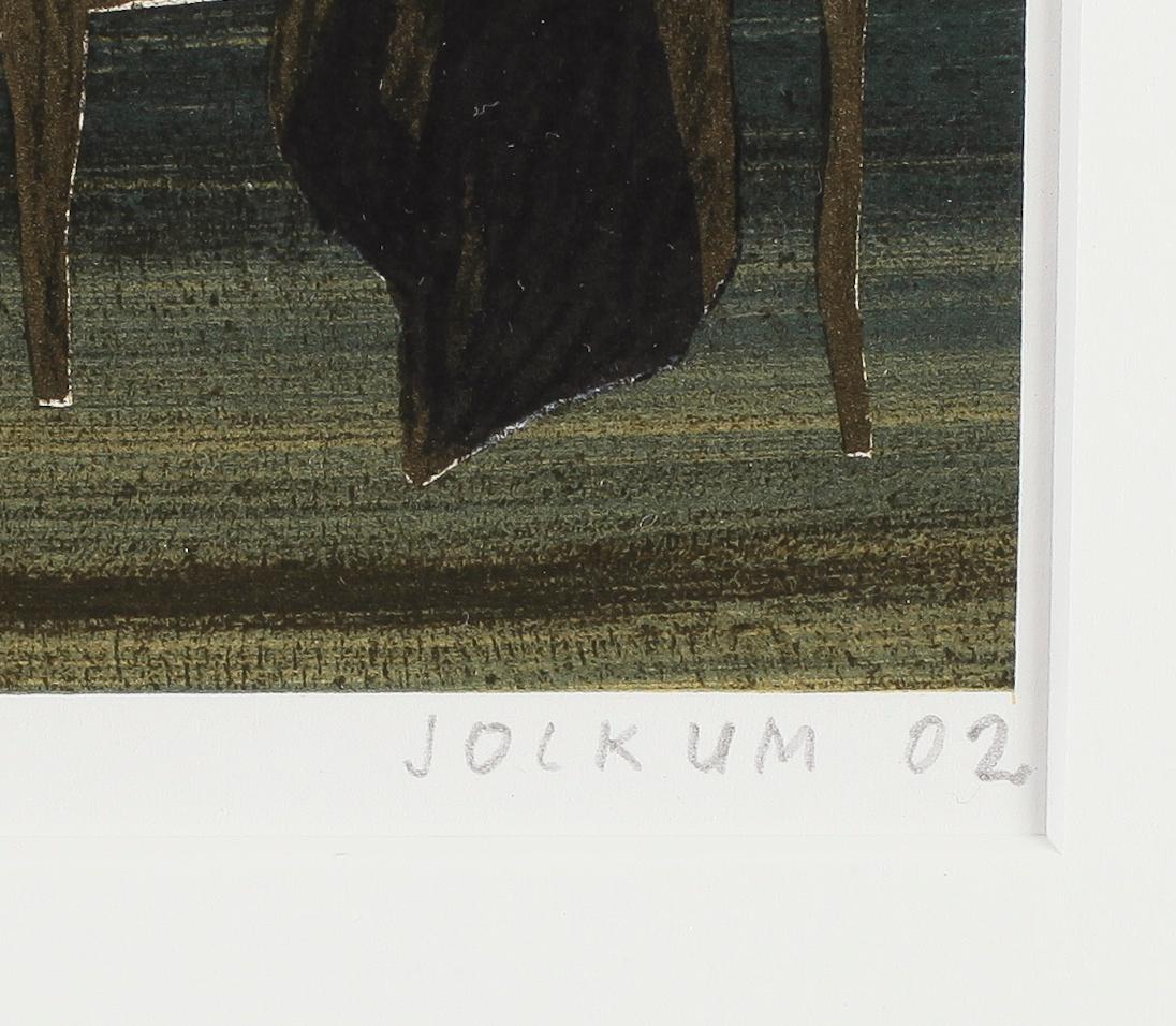 JOCKUM NORDSTRÖM, färglitografi, signerad och daterad-02, numrerad 29/125.