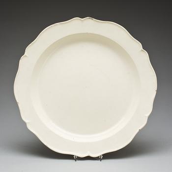 SKÅLFAT, flintgods. Empire, 1800-talets början.