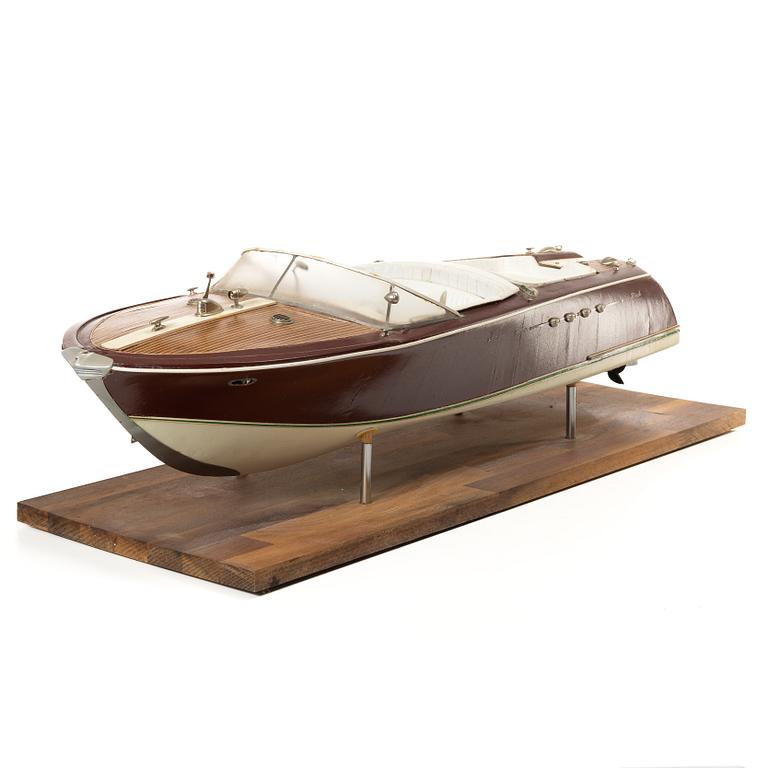 Båtmodell, 1900-tal.