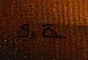 BO ÖRN, olja på duk, sign.