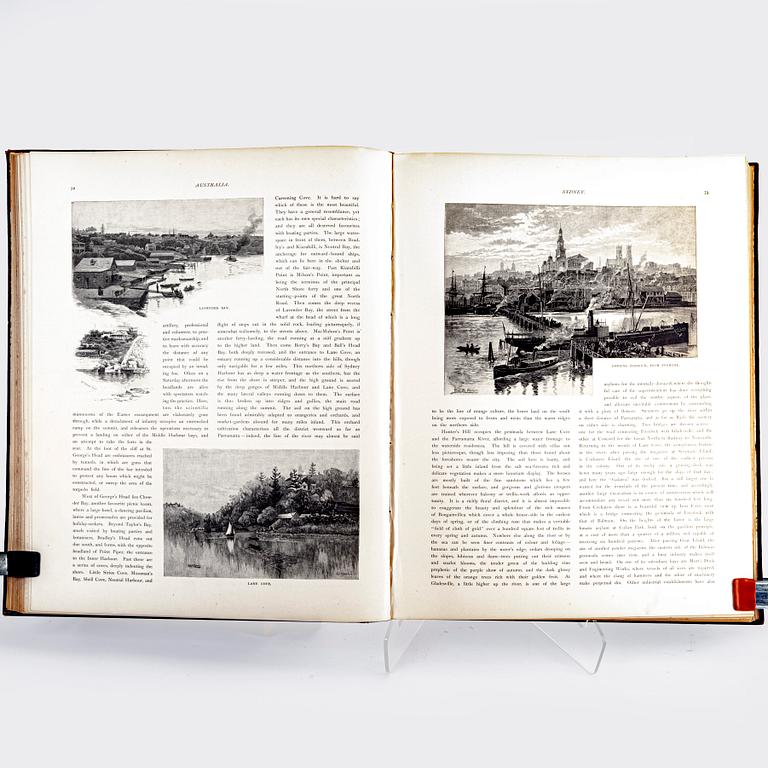 Andrew Garran 'Picturesque atlas of Australasia', 1st edition, 3 volume set, Sidney 1886-88.