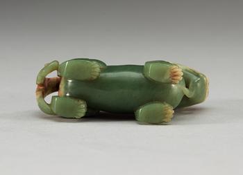 FIGURIN, nefrit. Qing dynastin.