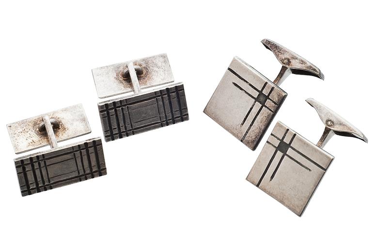 Elis Kauppi, 2 PAR MANSCHETTKNAPPAR.