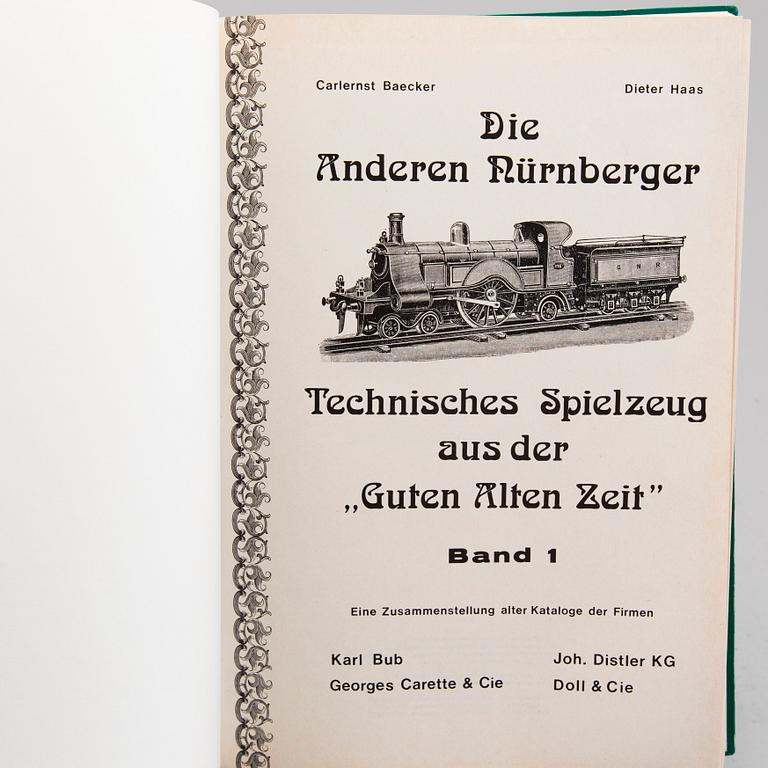 Four books "Die Anderen Nürnberger", 1-4, Frankfurt, 1973-75.