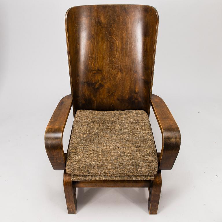 Carl-Johan Boman, An early 1930s 'Flexible chair' for N. Bomanin Höyrypuusepäntehdas, Turku.