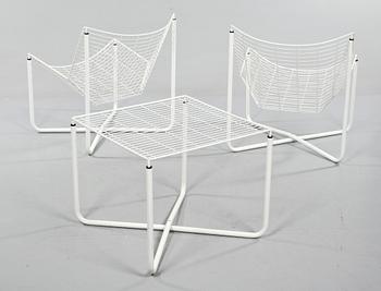 BORD och FÅTÖLJER, 2 st, "Järpen", Niels Gammelgaard, Ikea, formgiven 1983.