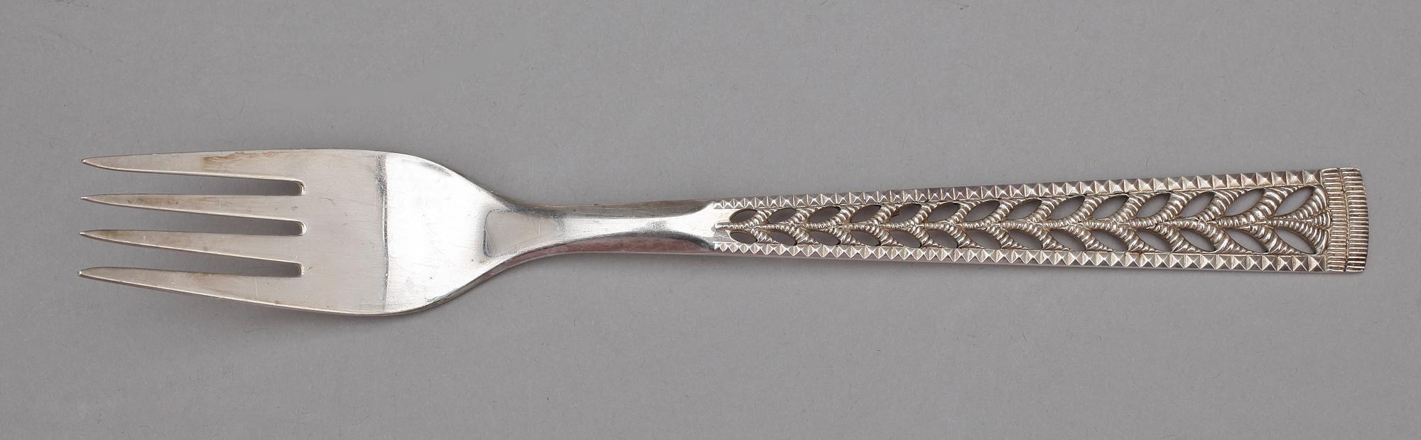 BESTICKSERVISDELAR, 84 delar, silver, Norge, 1900-tal. Totalvikt 2956 g.