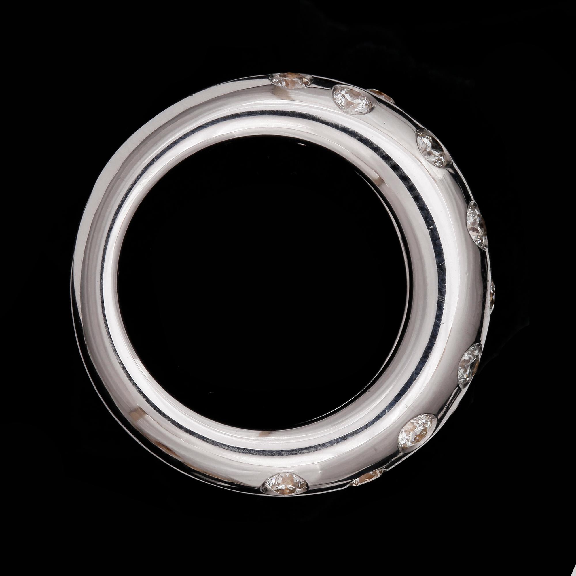 RING, brilliant cut diamonds, tot. app. 1.50cts.