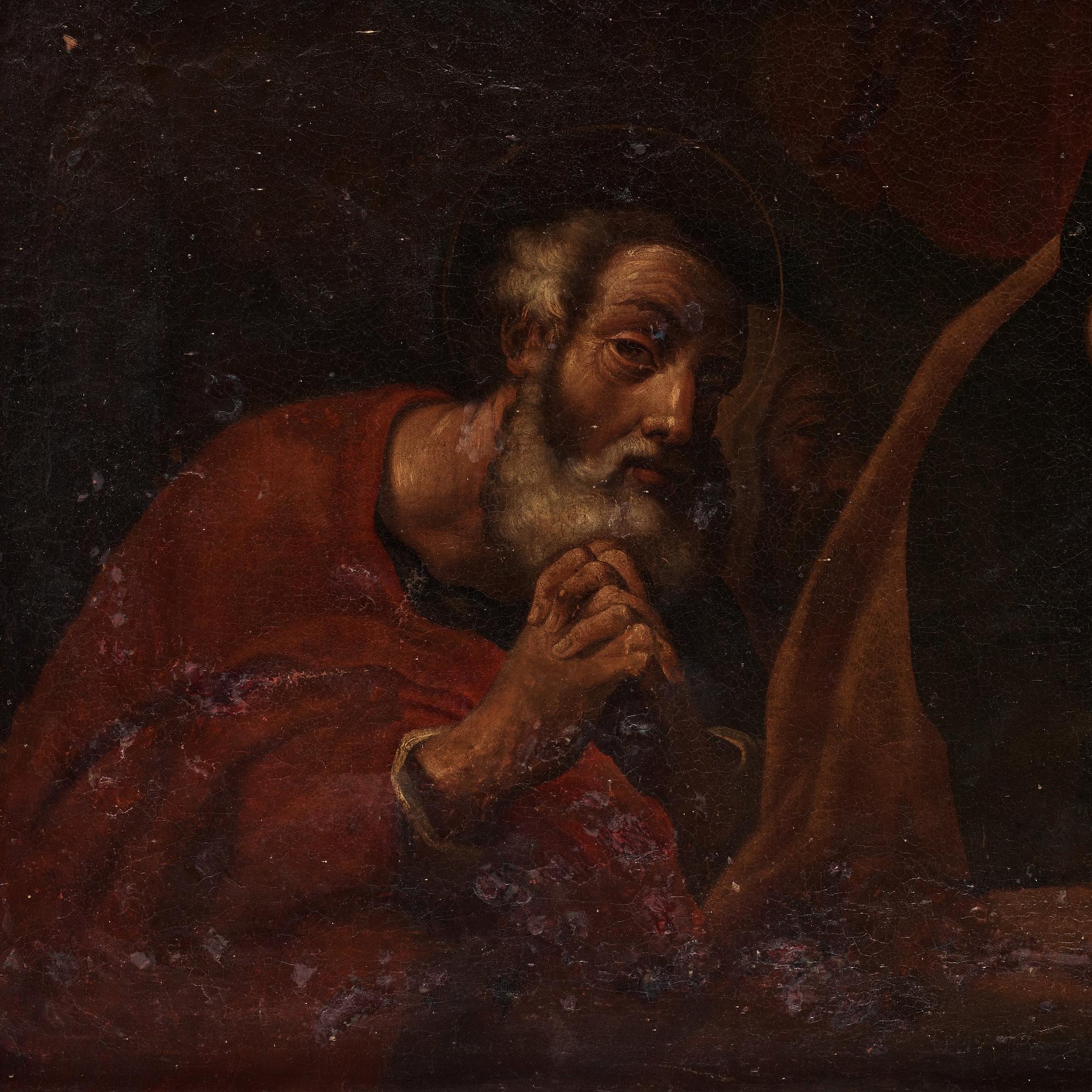 Giovanni Domenico Cerrini ("Il Cavaliere Perugino"), The Lamentation of Christ.