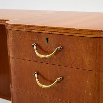 A dressing table with stool and mirror, Stil & Form Arkitektkontor för Möbler o. Inredningar, Stockholm, 1944.