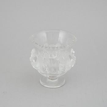 A Lalique glass footed bowl, France.