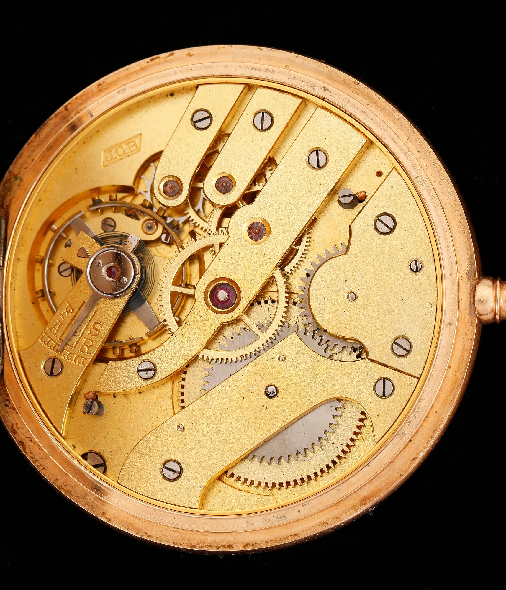 HERRFICKUR, guld 14K, 1900-talets första hälft. Tot ca 83 gram.