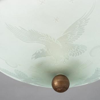 A ceiling lamp, 1930's/40's.