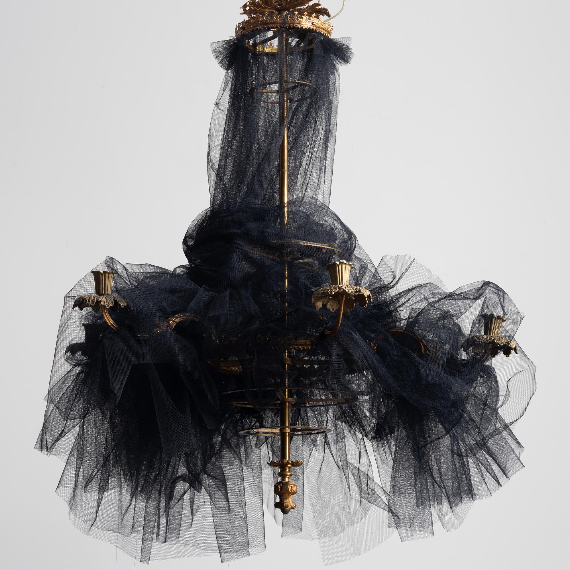 A chandelier, 20th century.