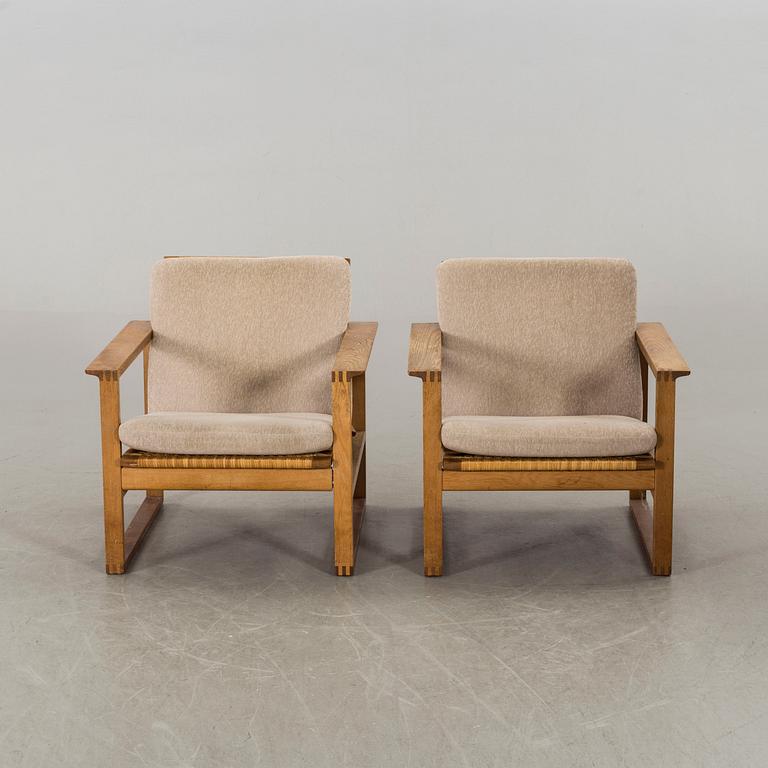 BØRGE MOGENSEN, a pair of armchairs model 2256 Denmark later part of the 20th century.