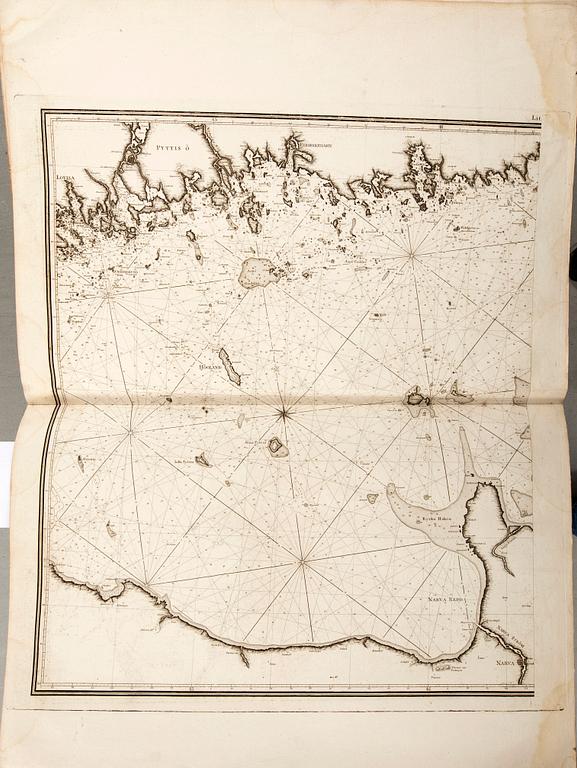 Gustaf af Klint, book, "Sweden's Maritime Atlas", 1797-1815.