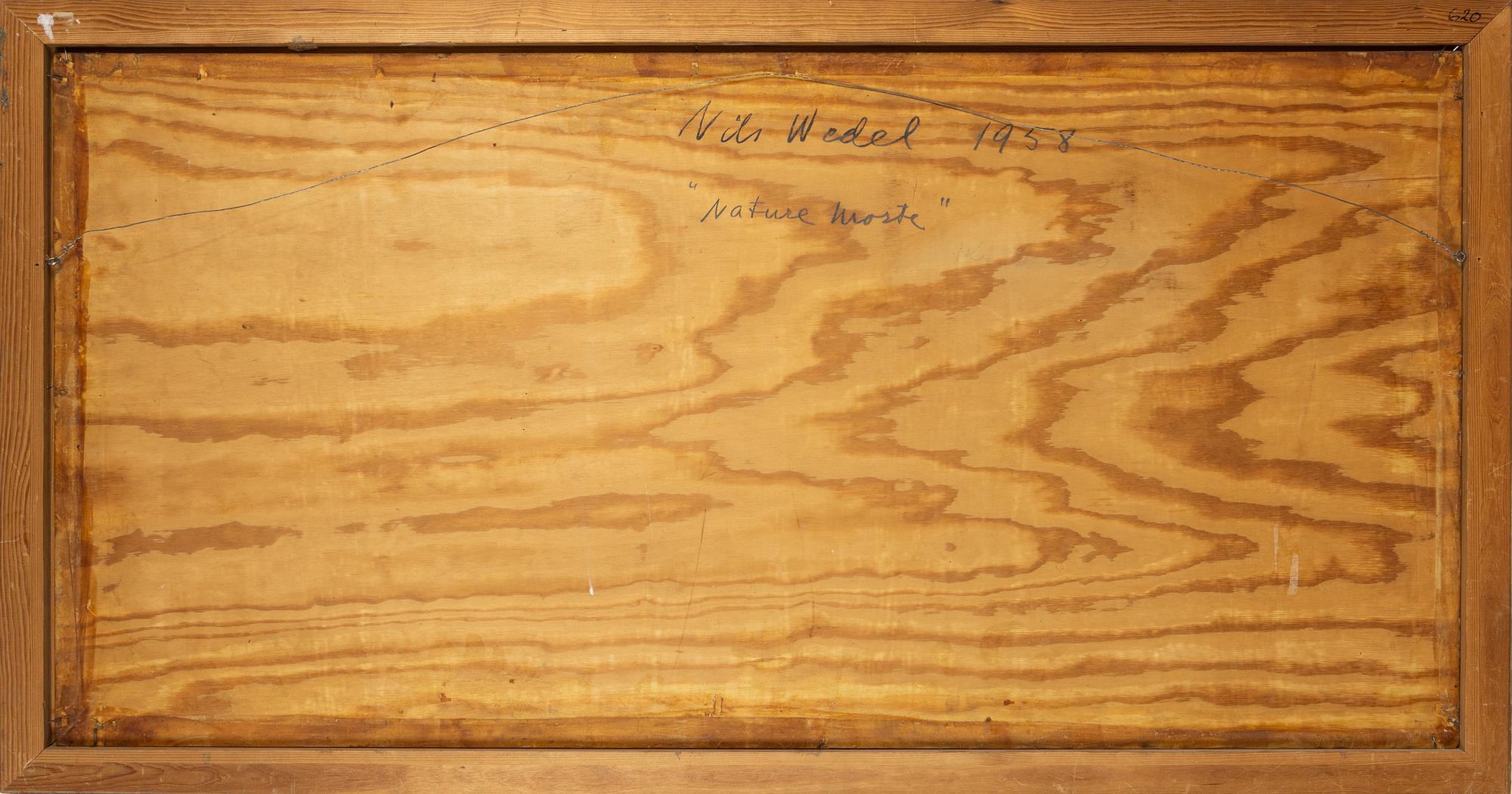 Nils Wedel, navax painting, signed.