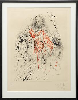 Salvador Dalí, "Poseidon" from "Mythology".