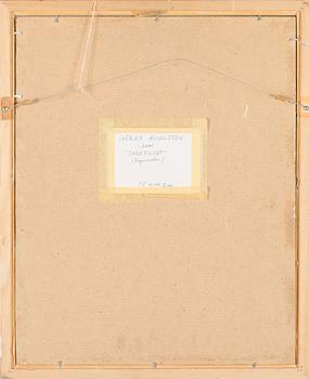 Göran Augustson, gouache, signerad och daterad 2000.