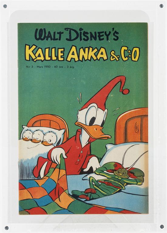 Comic book, "Donald Duck & Co" No. 3, 1950.