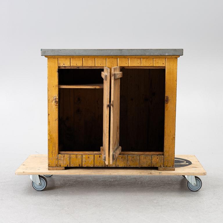 Diskbänk, sent 1800-tal.