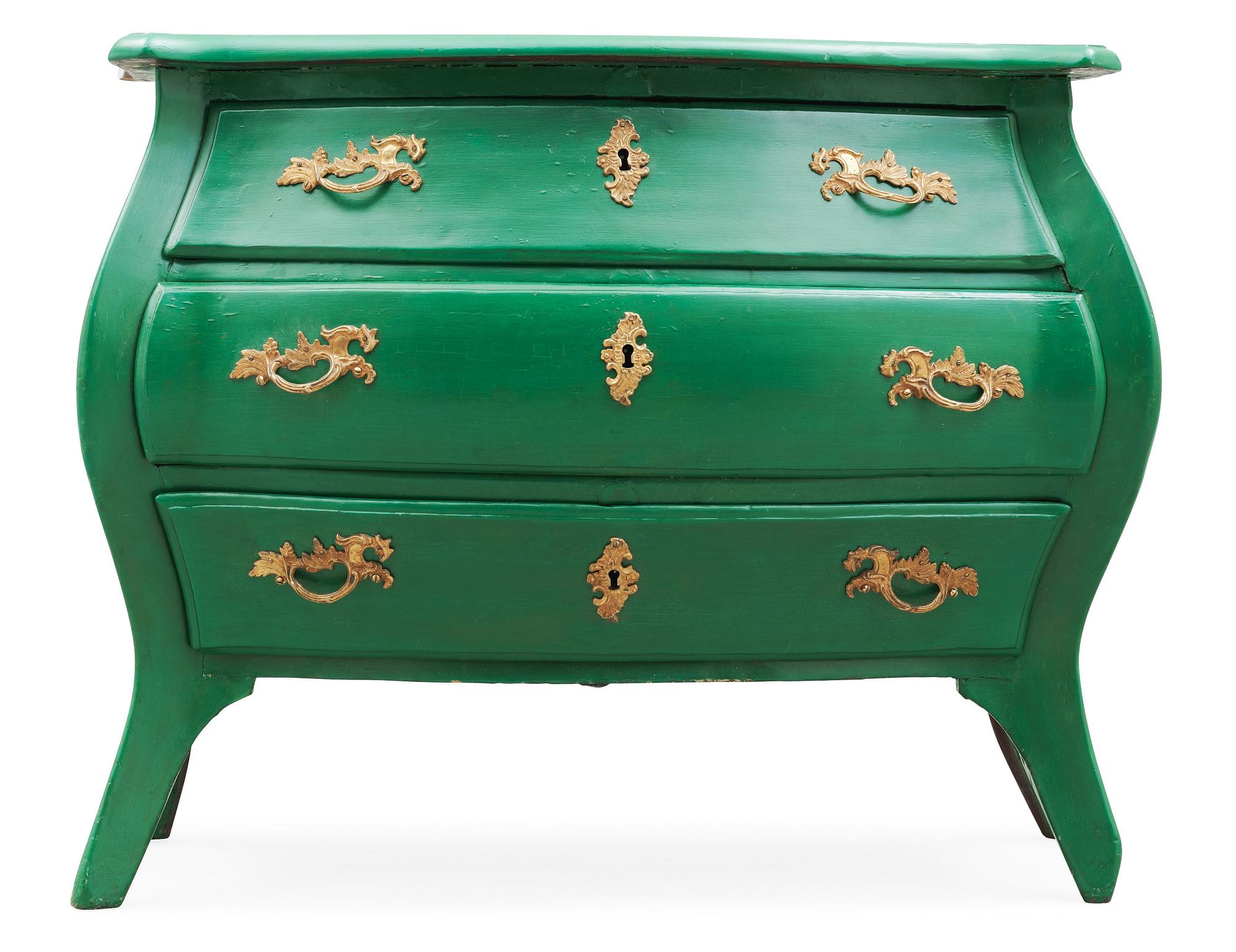 A Swedish Rococo 18th century commode.