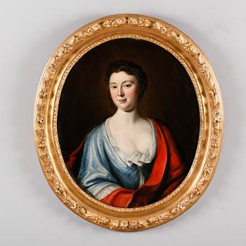 Gottfried Kneller Circle of, Portrait depicting Lady Cowper.