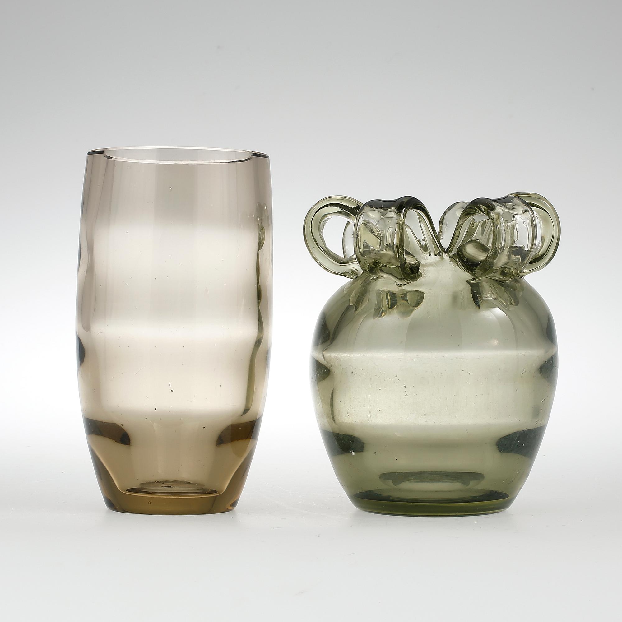 VASER, 2 st. Elis Bergh, Kosta, 1930-tal.