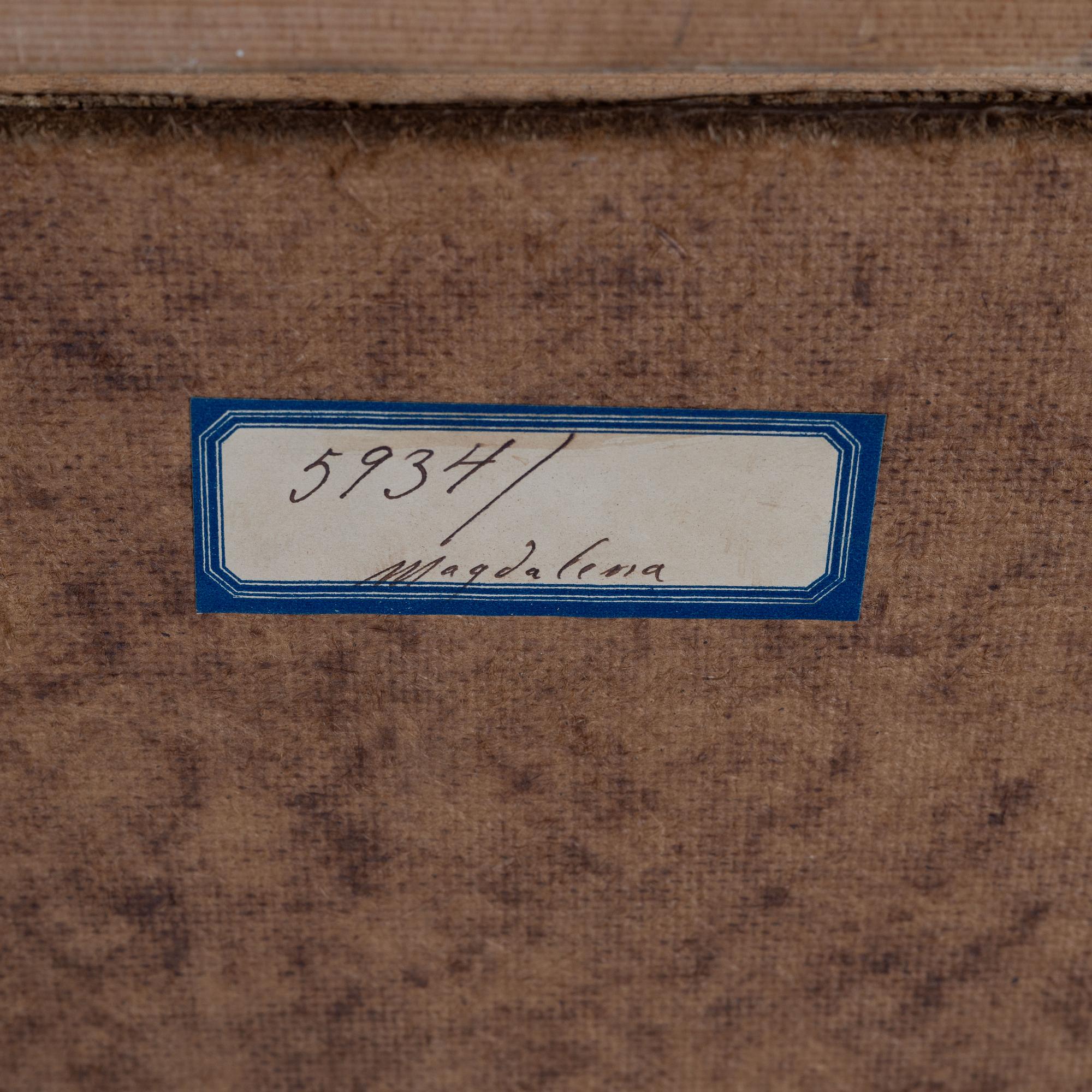 Italian school, 18th century, Penitent Magdalene.