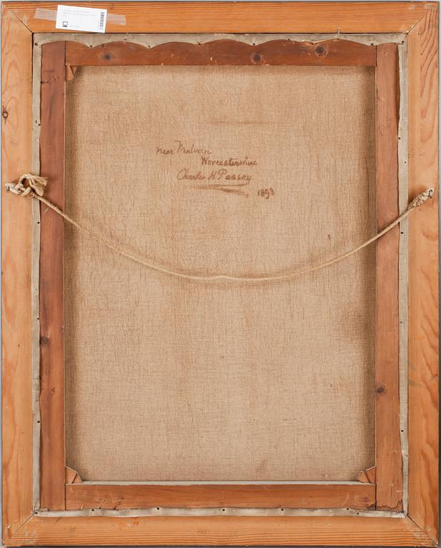 CHARLES HENRY PASSEY, olja på duk, sign o dat 93.