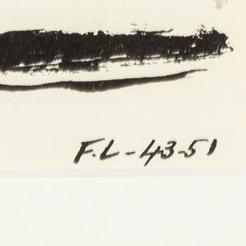 FERNAND LÉGER, after, colour lithographe, signed in print, from Verve 1952, printed by Mourlot.
