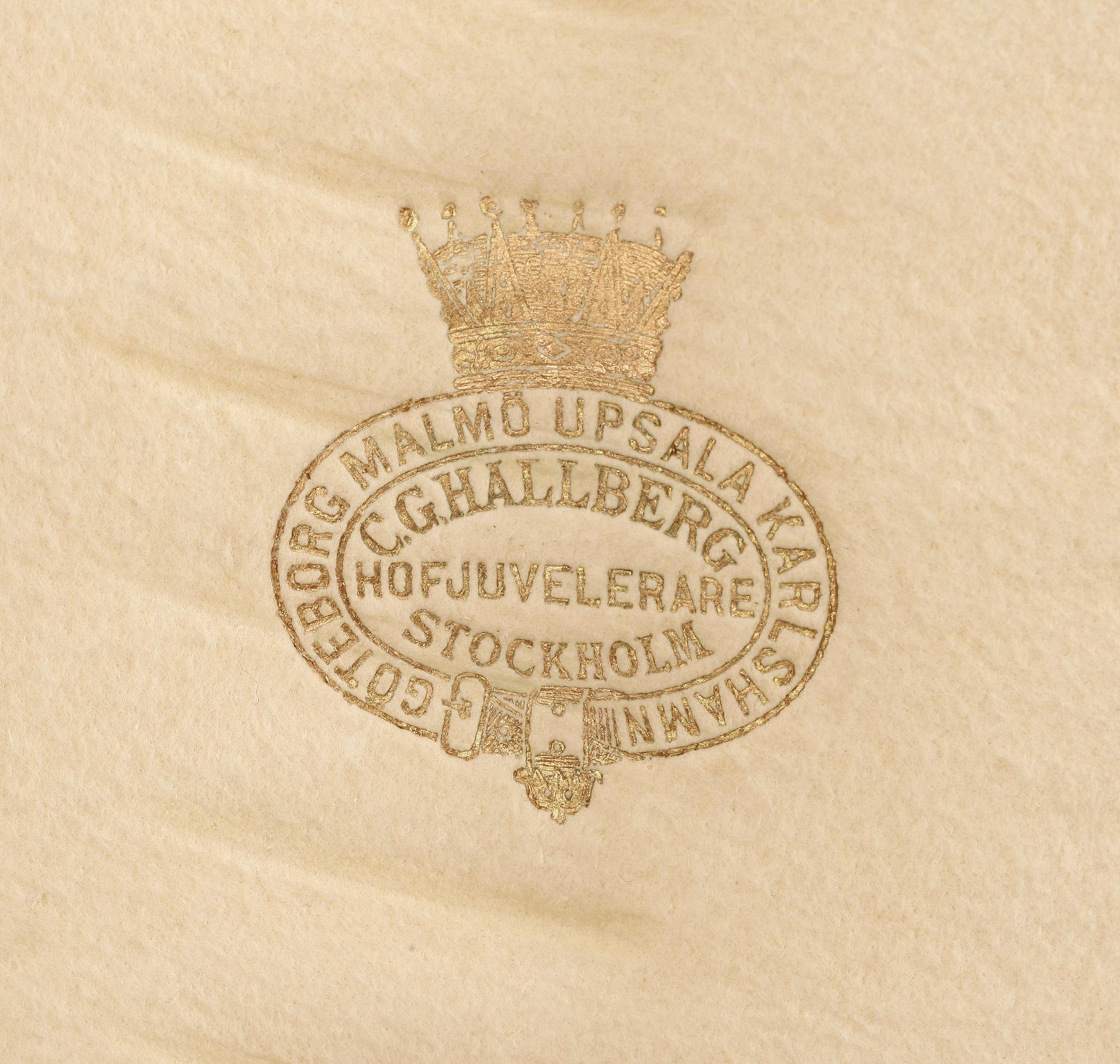 BESTICKSERVIS, 150 delar, "Svensk spetsig", CG Hallberg, Stockholm mest 1907-08. Tot vikt ca 5700 gram.
