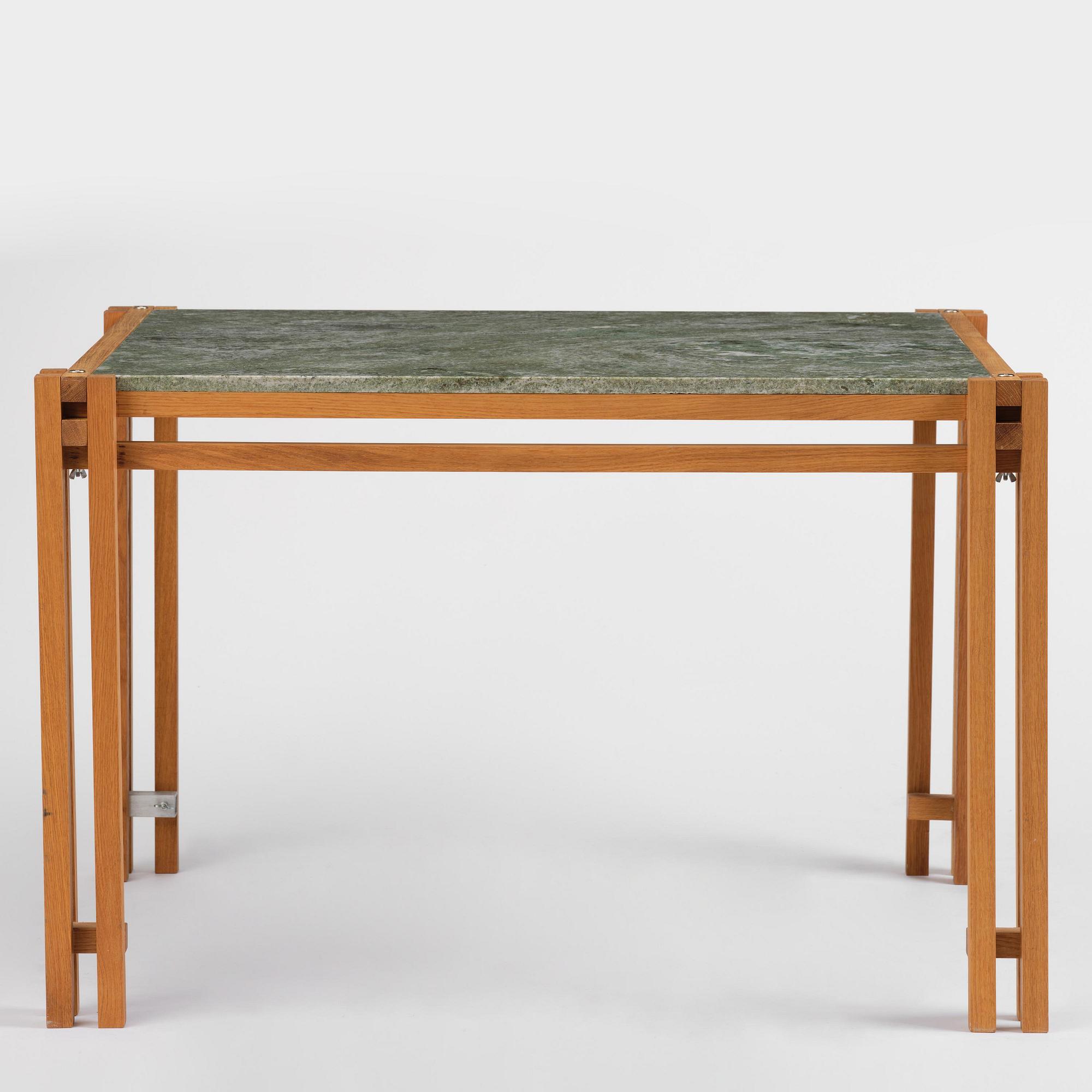 Truls Goldschmidt, bord, unikt, ur "The Swedish Green Series", egen studio, 2024.