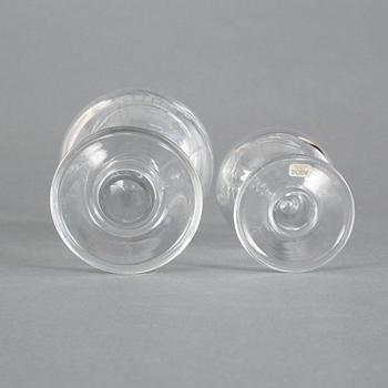 Erik Höglund, glass, 12 + 12, "Fars glas", Boda, second half of the 20th century.
