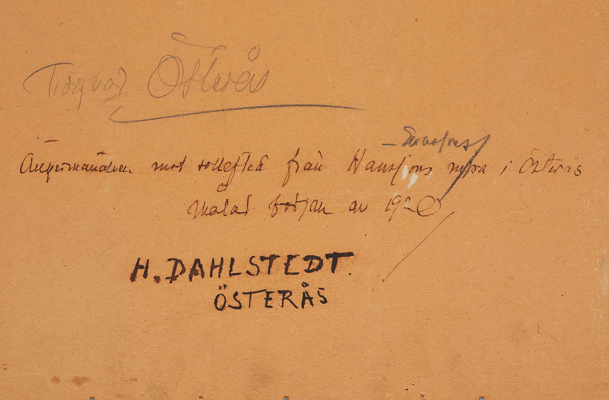 Helmer Osslund, "Tidig vår, Österås" ("Early Spring, Österås").