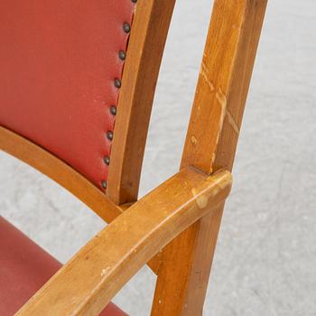 Josef Frank, a model B2163 armchair, Svenskt Tenn.