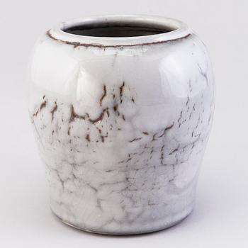 Toini Muona, A stoneware jar signed TM.