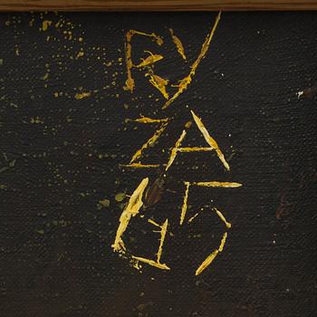 RYSZARD ZAJAC, olja på duk, signerad och daterad -65.