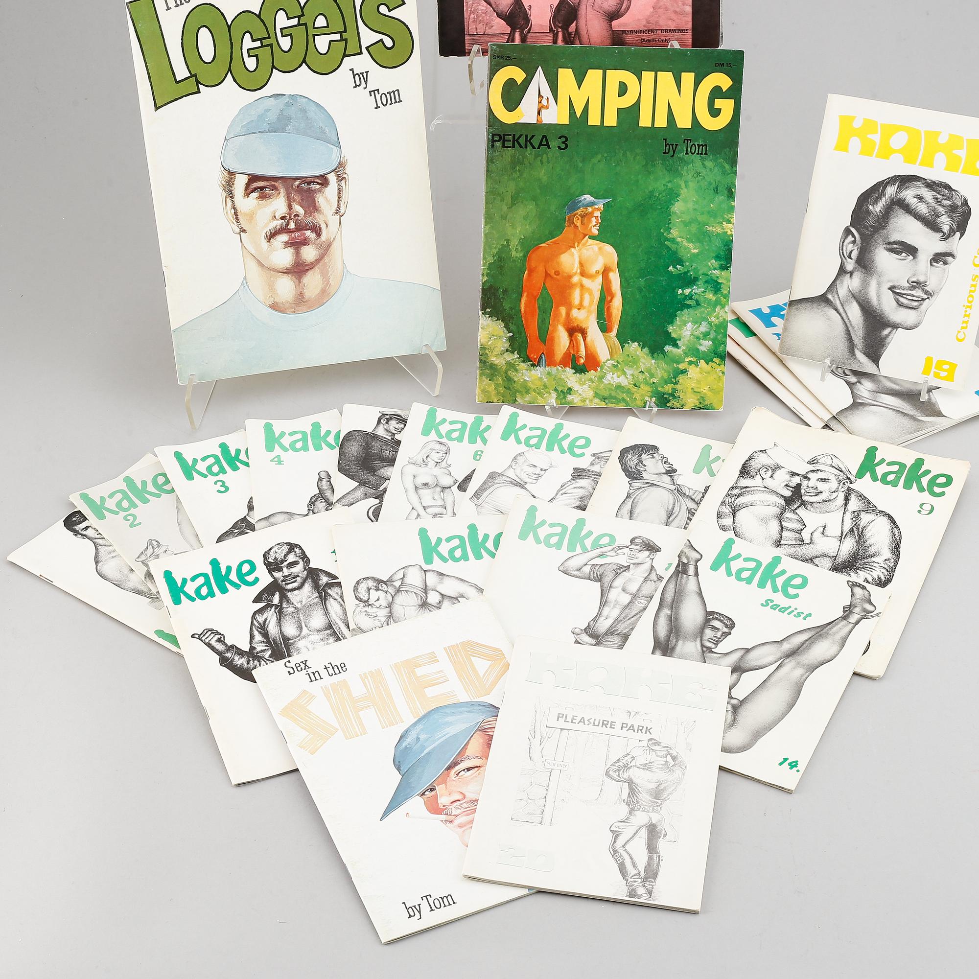 Tom of Finland, 22 magazines.