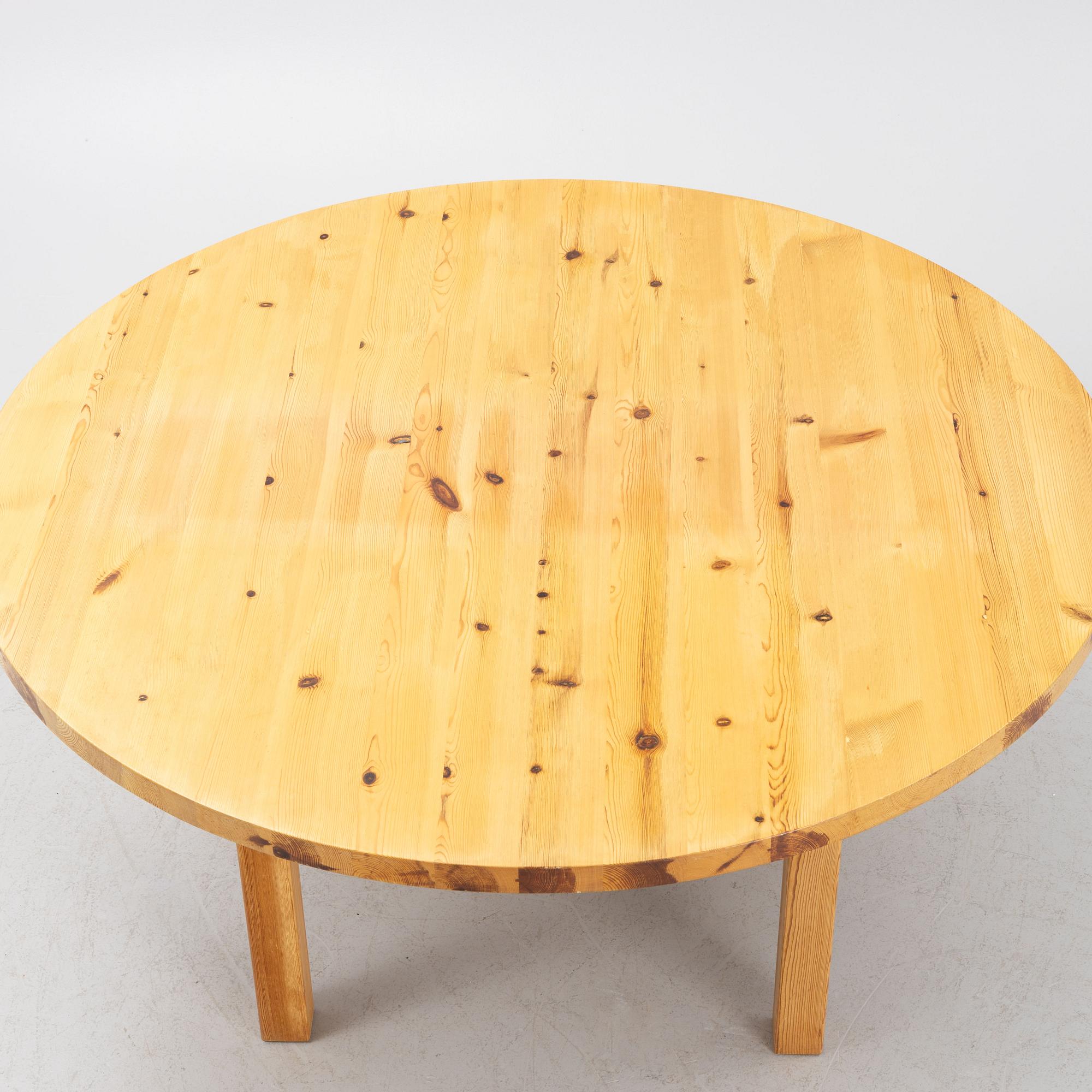 Matbord, 1900-talets andra hälft.