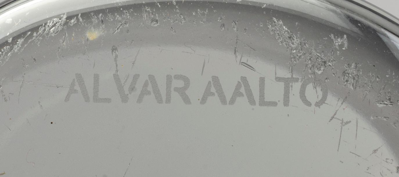 Alvar Aalto, a '3030' glass vase, signed Alvar Aalto. Ittalal, Finland.