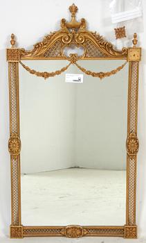 SPEGEL SAMT KONSOLBORD, Louis XVI-stil, 1900-tal.