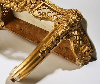 KONSOLBORD, nyrokoko, sent 1800-tal.