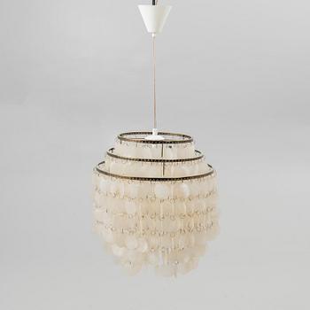 Shell lamp, 1970s.