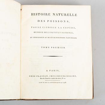 With 132 engraved plates of fishes and whales.